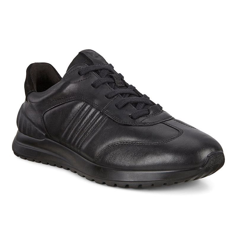 Men Casual Ecco Astir Lite - Casual Shoe Black - India NWIXHE857